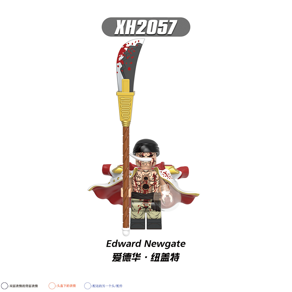 X0355 lego Anime ONE PIECE luffy nami sanji Monkey mini figures juguetes mini toys building blocks sets Toys for kids
