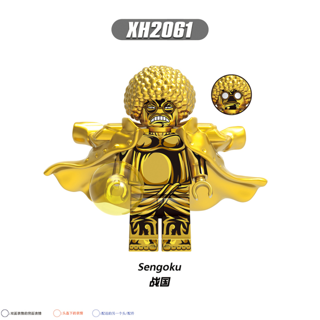 X0355 lego Anime ONE PIECE luffy nami sanji Monkey mini figures juguetes mini toys building blocks sets Toys for kids