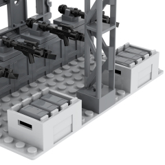 MOC5074 Lego military Death defense building WW2 War scene toys soldiers army building blocks sets Toys for kids