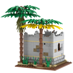 MOC5079 Lego military World Arsenal building WW2 War scene toys soldiers army building blocks sets Toys for kids