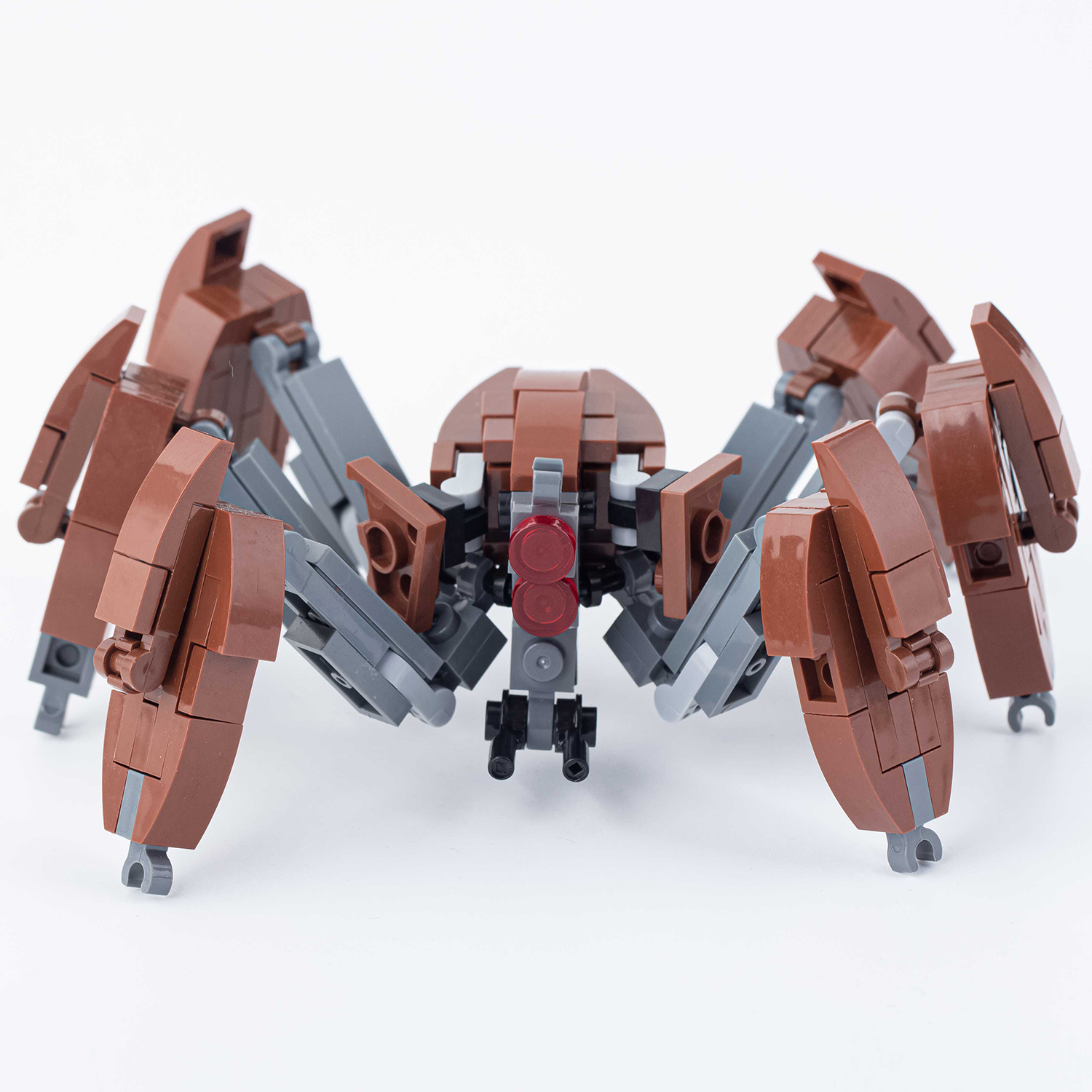 MOC2004 Lego star wars crab droid Dwarf spider droid Luke Lightsaber Droid Obi Wan building War scene toys building blocks sets Toys for kids