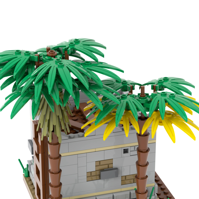 MOC5079 Lego military World Arsenal building WW2 War scene toys soldiers army building blocks sets Toys for kids
