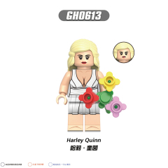 G0178 DC Comic Movie Super Heroes Joker Harley Quinn Mini Educational Collect Plastic Action Building Blocks Children Gift Toys