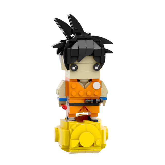 MOC7011 Japanese Anime Dragon Ball Z Character Sun Wukong Son Goku 262Pcs Bricks Assemble Educational Collect  Building Blocks Kids Gift Toys