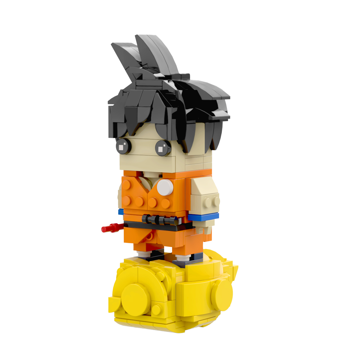 MOC7011 Japanese Anime Dragon Ball Z Character Sun Wukong Son Goku 262Pcs Bricks Assemble Educational Collect  Building Blocks Kids Gift Toys