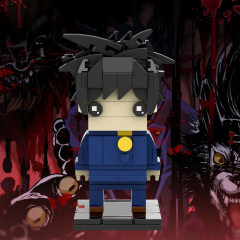 MOC7041 Jujutsu Kaisen Anime Fushiguro Megumi 165Pcs Bricks Action Model Educational Plastic DIY Building Blocks Kids Gift Toys Juguetes