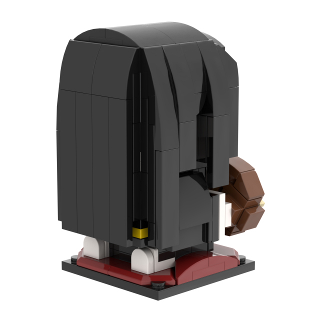 MOC7056 Demon Slayer Character Square Head Bricks 173Pcs Nakime Japanese Anime Educational Collect Plastic Building Blocks Kids Gift Toys