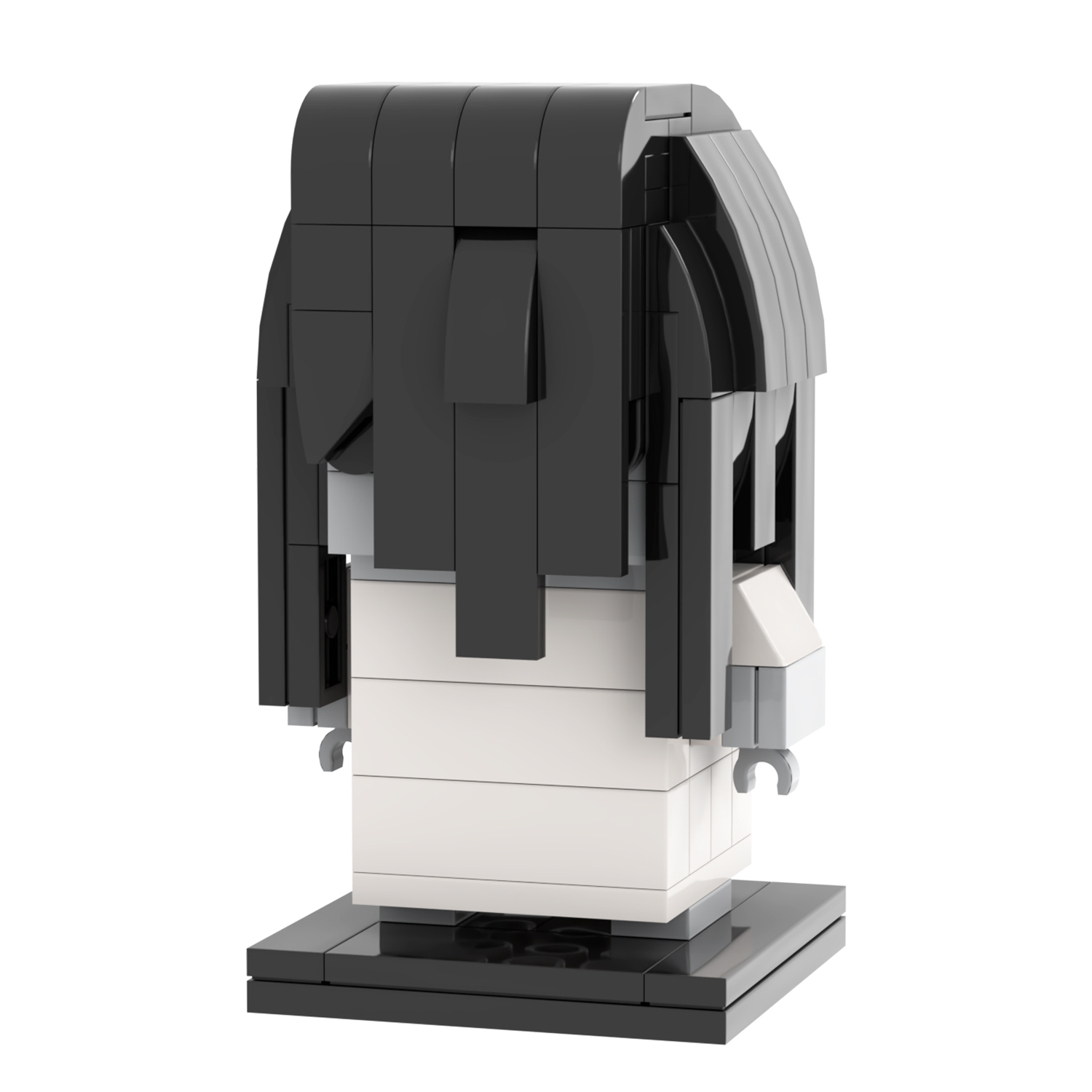 MOC7084 Yamamura Sadako Ringu 126Pcs Square Head Bricks Halloween Horror Movie Character Assemble Collect Building Blocks Kids Gift Toys
