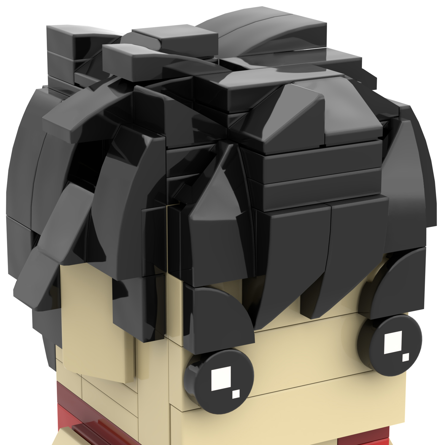MOC7049 Slam Dunk Anime Kaede Rukawa 100Pcs Square Head Bricks Educational Collect Plastic Building Blocks Kids Gift Toys