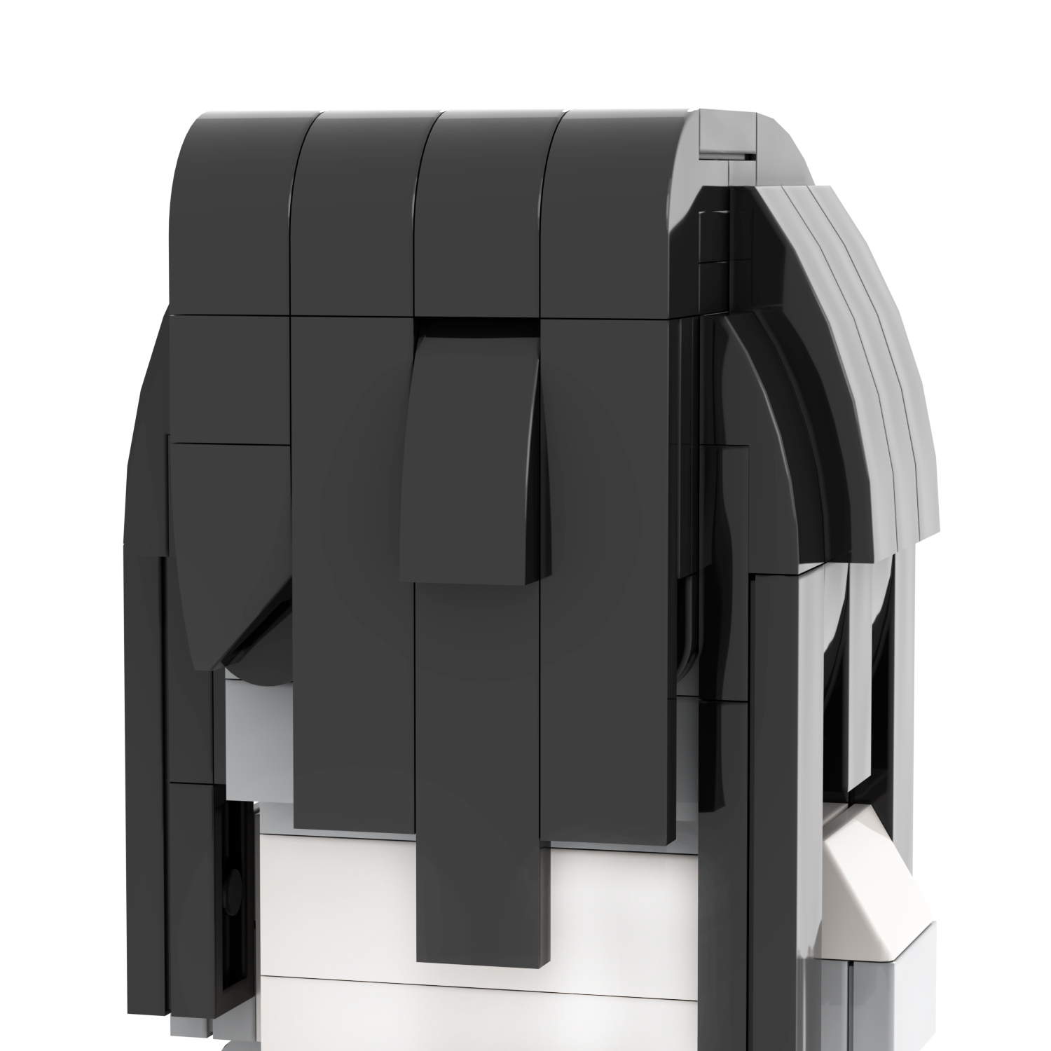 MOC7084 Yamamura Sadako Ringu 126Pcs Square Head Bricks Halloween Horror Movie Character Assemble Collect Building Blocks Kids Gift Toys