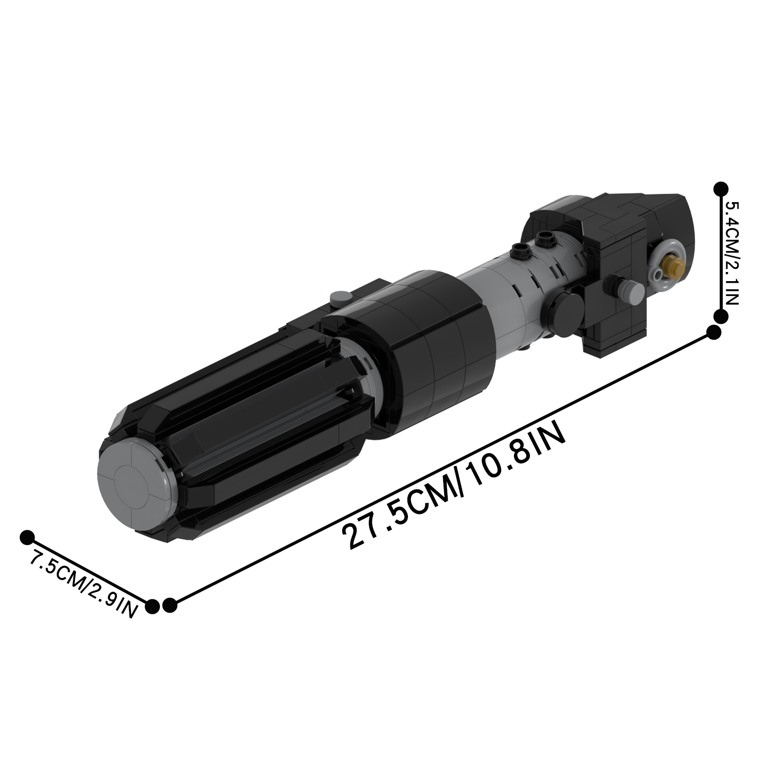 MOC2051 Lego star wars darth vader lightsaber building War scene toys building blocks sets Toys for kids