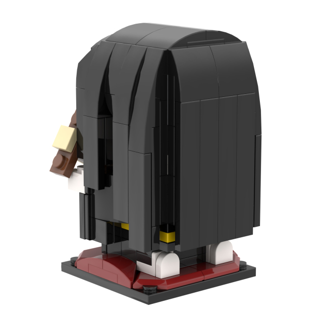 MOC7056 Demon Slayer Character Square Head Bricks 173Pcs Nakime Japanese Anime Educational Collect Plastic Building Blocks Kids Gift Toys
