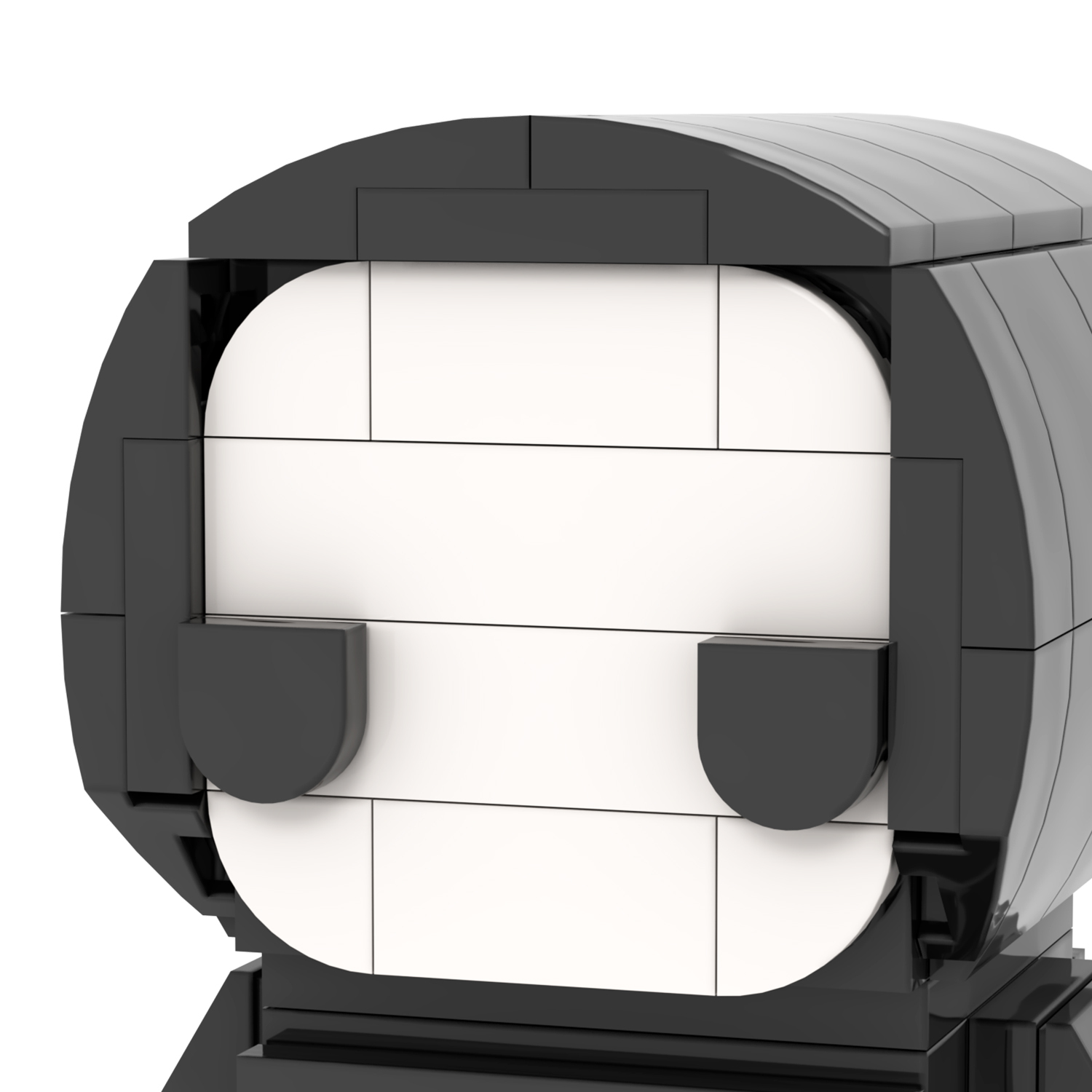 MOC7078 Ghostface Halloween Horror Movie Character Square Head Bricks 101Pcs Assemble Collect Building Blocks Children Gift Toys