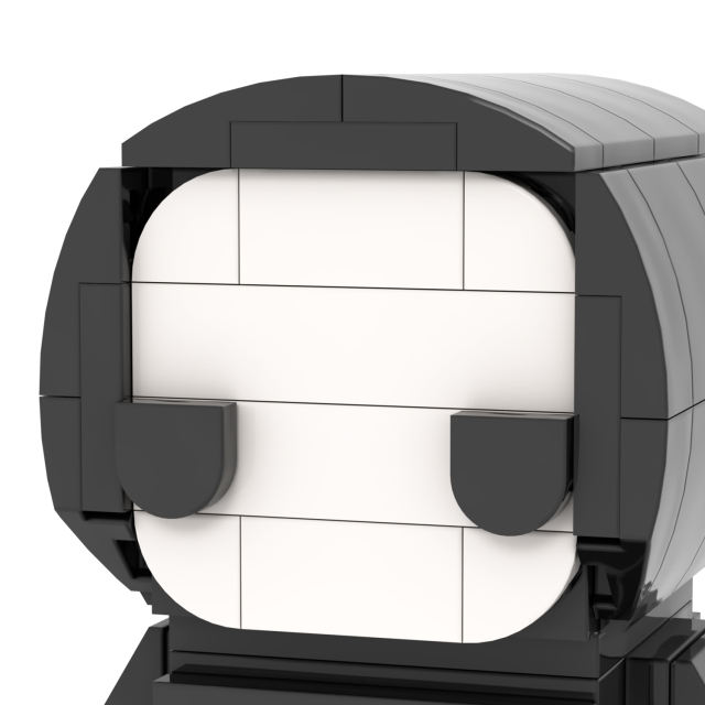 MOC7078 Ghostface Halloween Horror Movie Character Square Head Bricks 101Pcs Assemble Collect Building Blocks Children Gift Toys