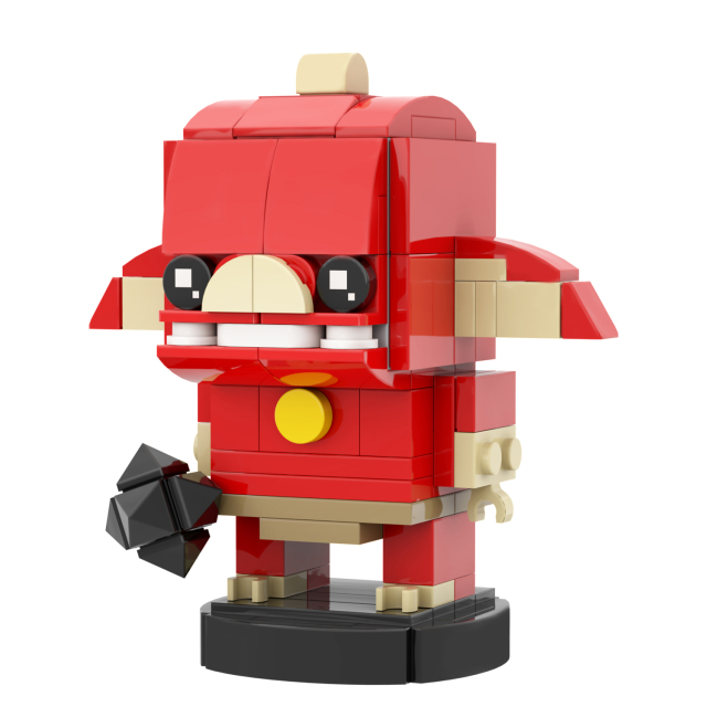 MOC7076 Legend of Zelda Game Character Pokbulin 131Pcs Square Head Bricks Model Assemble Educational DIY Building Blocks For Kids Gift Toys