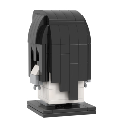 MOC7084 Yamamura Sadako Ringu 126Pcs Square Head Bricks Halloween Horror Movie Character Assemble Collect Building Blocks Kids Gift Toys