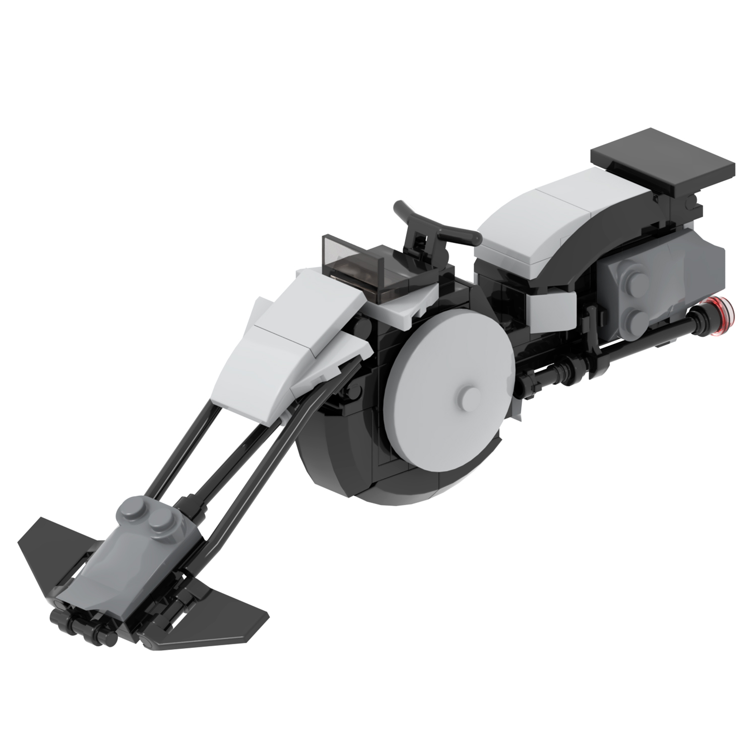 MOC2055 Lego star wars speeder bike building War scene toys building blocks sets Toys for kids