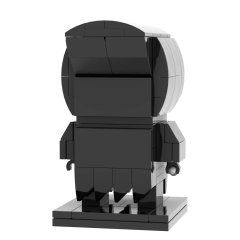 MOC7078 Ghostface Halloween Horror Movie Character Square Head Bricks 101Pcs Assemble Collect Building Blocks Children Gift Toys