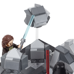 MOC2059-A Lego star wars obi-wan kenobi VS Darth Vader building kit building War scene toys building blocks sets Toys for kids