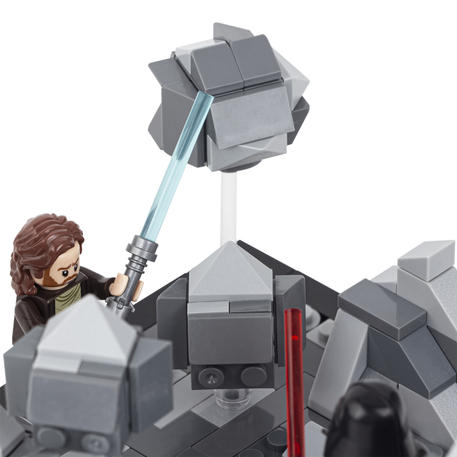 MOC2059-A Lego star wars obi-wan kenobi VS Darth Vader building kit building War scene toys building blocks sets Toys for kids