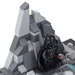 MOC2059-A Lego star wars obi-wan kenobi VS Darth Vader building kit building War scene toys building blocks sets Toys for kids