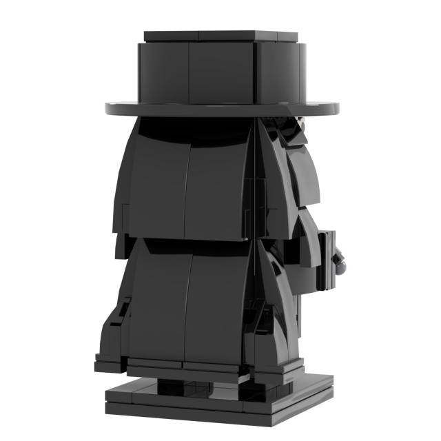 MOC7271 V for Vendetta Freedom Fighter V 189Pcs Bricks Science Fiction Anime Movie Character Assemble Building Blocks Kids Toys