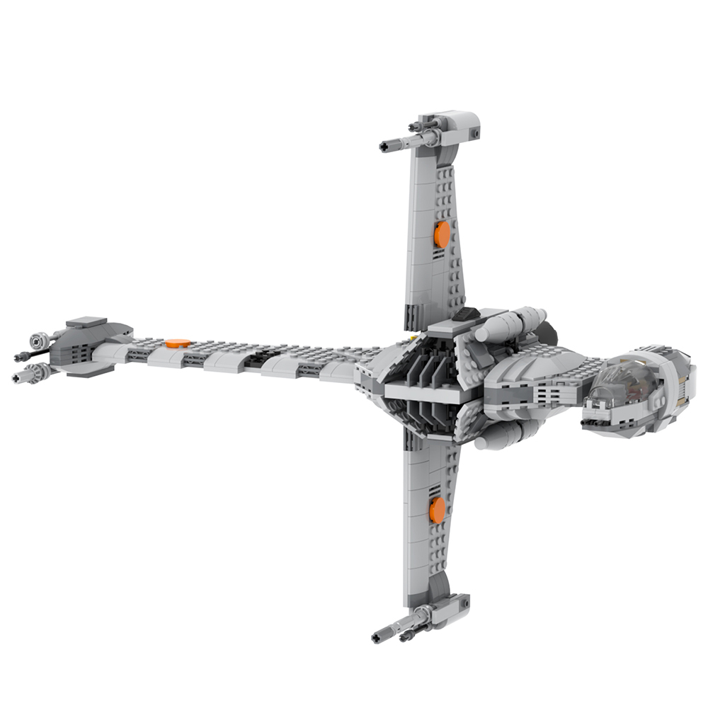 MOC2281 Lego star wars B-Wing speeder bike building War scene toys building blocks sets Toys for kids