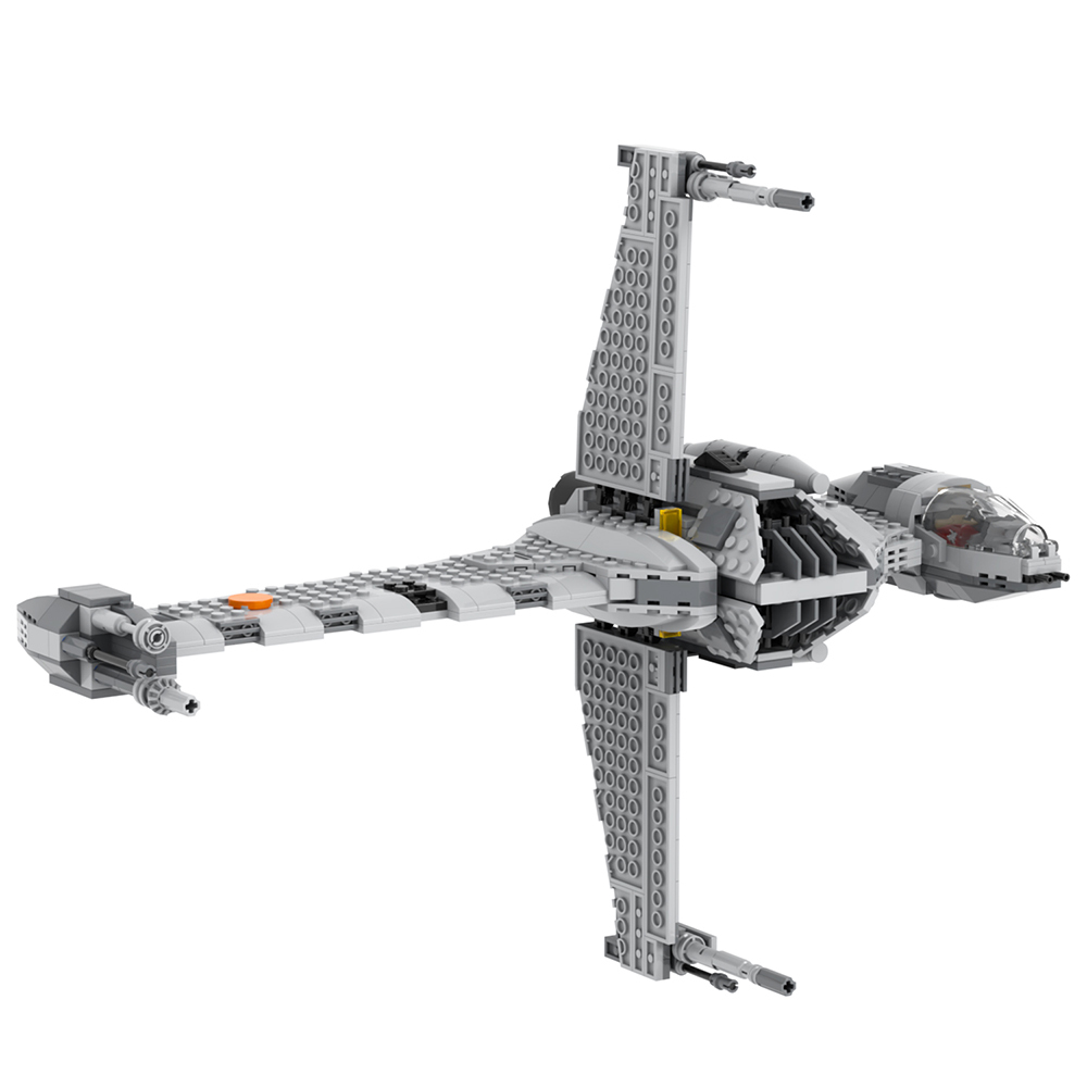 MOC2281 Lego star wars B-Wing speeder bike building War scene toys building blocks sets Toys for kids