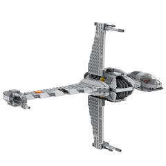 MOC2281 Lego star wars B-Wing speeder bike building War scene toys building blocks sets Toys for kids