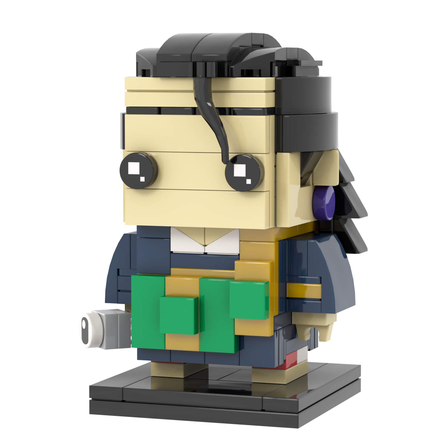 MOC Brickheadz MOC7305 215Pcs Geto Suguru  Educational Model DIY Building Blocks for Kids Toys