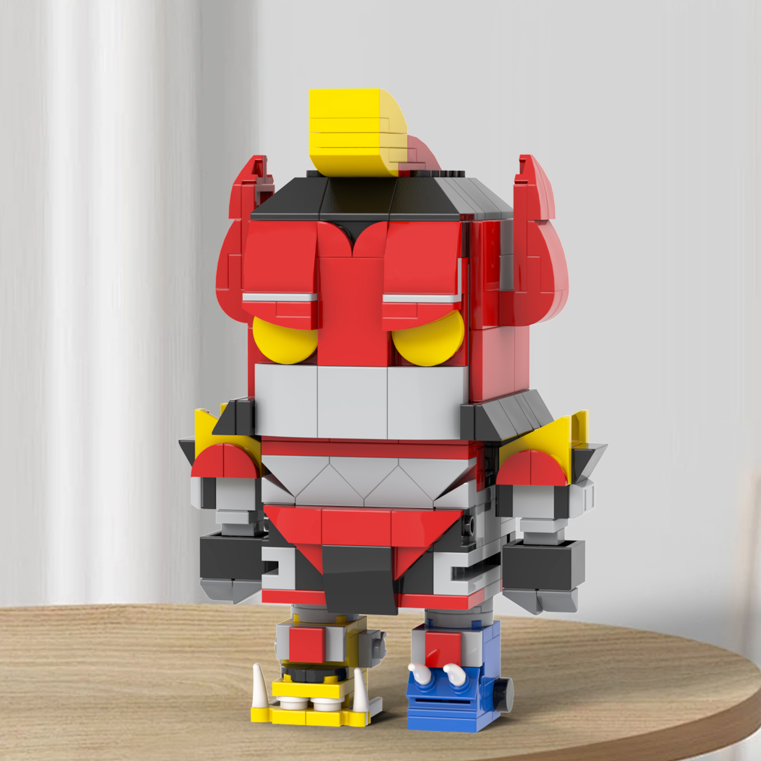 MOC Brickheadz MOC7306 280Pcs Mighty Morphin Power Rangers Educational Model DIY Building Blocks for Kids Toys