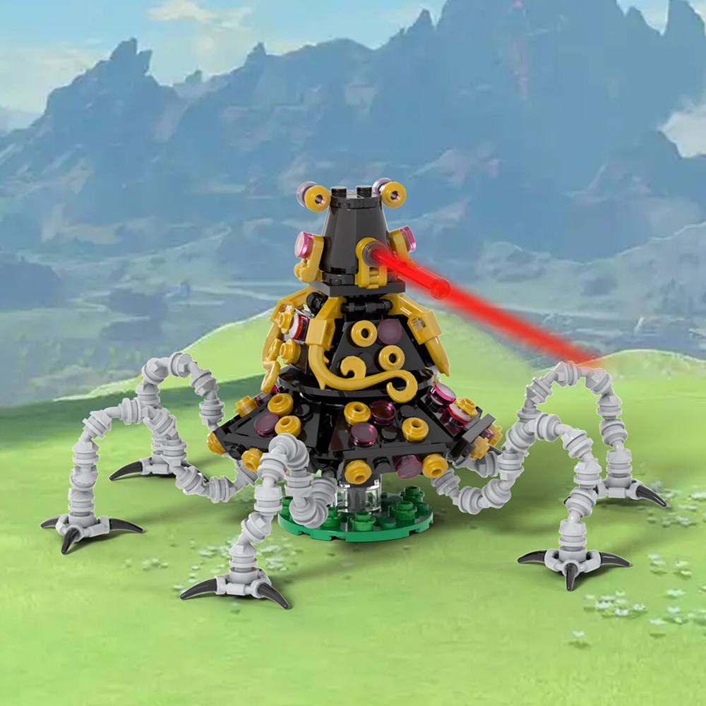 MOC1533 The Wild Guardian 328Pcs Game Series Character Compatible Assembles Particles Educational Building Blocks Kids Gift Toys