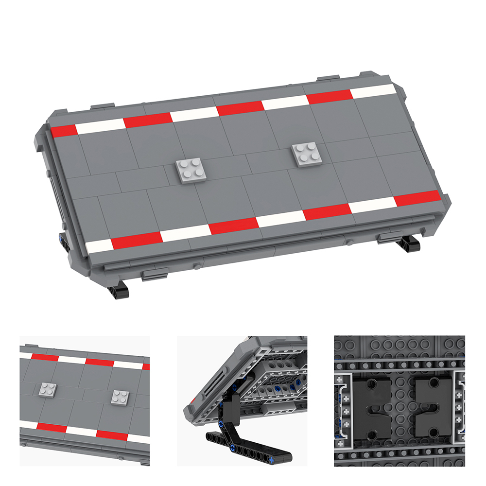 MOC1541 Racing Car Mounts 158Pcs Bricks Creative Compatible Assemble Particle Collect Educational Building Blocks Kids Gift Toys