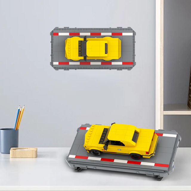 MOC1541 Racing Car Mounts 158Pcs Bricks Creative Compatible Assemble Particle Collect Educational Building Blocks Kids Gift Toys