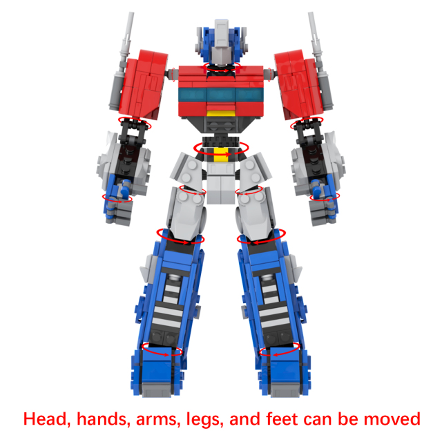 MOC Bricks Creative Movie Figures MOC1576 501Pcs Orion Pax Children Juguetes DIY Building Block Sets Kids Toys