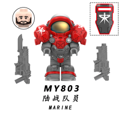 MY801-MY805 JAMES RAYNOR TYCHUS MARINE LT MORALES mini figures juguetes mini toys building blocks sets Toys for kids
