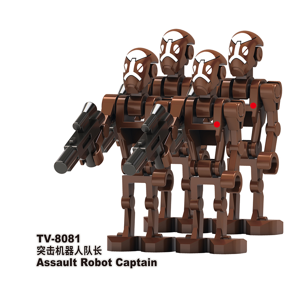 TV6111 Star Wars Movie Battle Droid IG-100 MagnaGuard General-Grievous Plastic Building Blocks Kids Toys