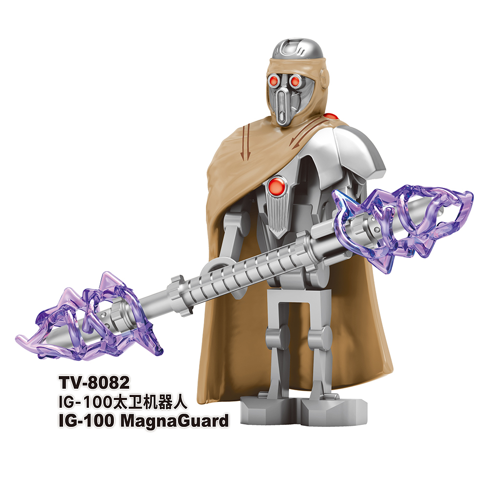 TV6111 Star Wars Movie Battle Droid IG-100 MagnaGuard General-Grievous Plastic Building Blocks Kids Toys