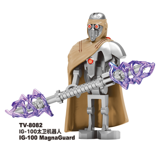 TV6111 Star Wars Movie Battle Droid IG-100 MagnaGuard General-Grievous Plastic Building Blocks Kids Toys
