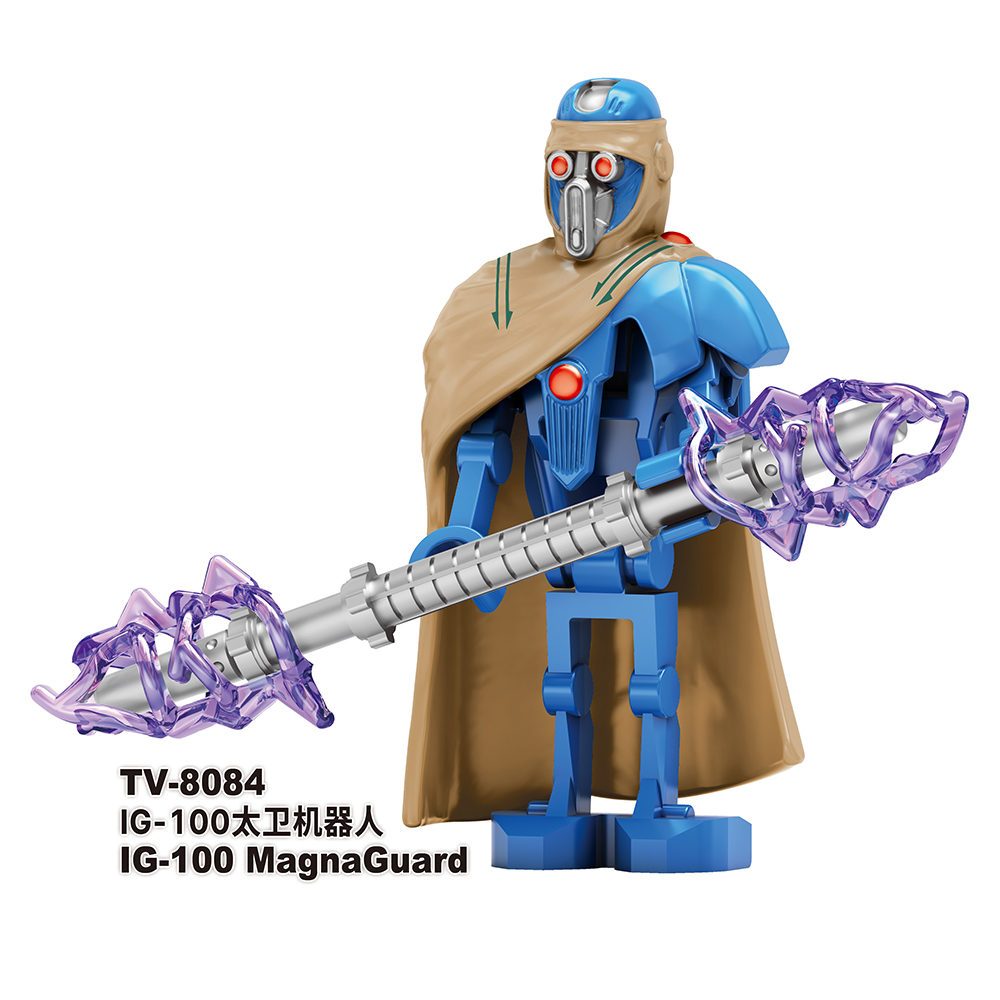 TV6111 Star Wars Movie Battle Droid IG-100 MagnaGuard General-Grievous Plastic Building Blocks Kids Toys