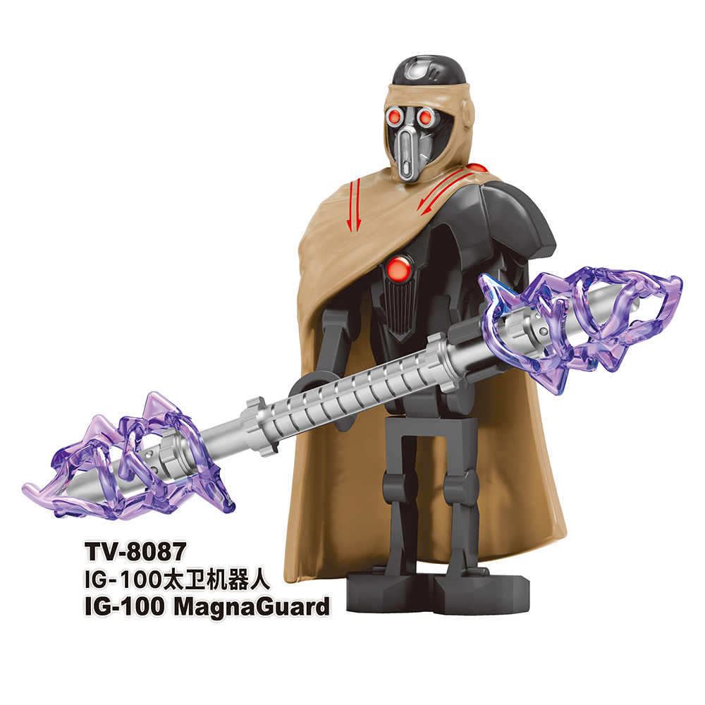 TV6111 Star Wars Movie Battle Droid IG-100 MagnaGuard General-Grievous Plastic Building Blocks Kids Toys