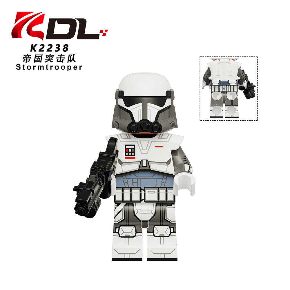 KDL836 Star War Movie Character  stormtrooper count dooku praetorian guard Sister Wars Mini Bricks Building Block Figure Kids Educational Toys Juguete