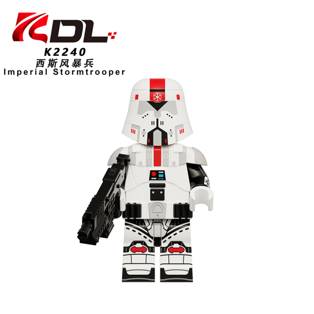 KDL836 Star War Movie Character  stormtrooper count dooku praetorian guard Sister Wars Mini Bricks Building Block Figure Kids Educational Toys Juguete