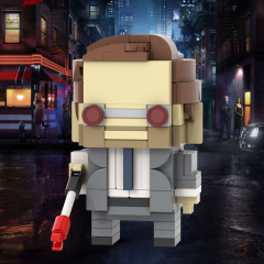 MOC7330-7336 Daredevil Kingpin Pinisher Marvel Super Heroes Movie Character Assemble Collect DIY Plastic Building Blocks Kids Gift Toys