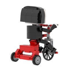 MOC7337 Billy 239Pcs Square Head Bricks Saw Crime Horror Film Assemble Collect DIY Halloween Building Blocks for Kids Gift Toys