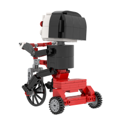 MOC7337 Billy 239Pcs Square Head Bricks Saw Crime Horror Film Assemble Collect DIY Halloween Building Blocks for Kids Gift Toys