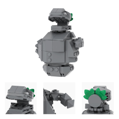 MOC7383-7390 Chinese Myths and Legends Characters in Ancient Shiji Niangniang Ne Zha Aobing Aoguang Shen Gong Leopard Square Head Bricks Kids Gift Toys