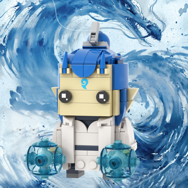 MOC7383-7390 Chinese Myths and Legends Characters in Ancient Shiji Niangniang Ne Zha Aobing Aoguang Shen Gong Leopard Square Head Bricks Kids Gift Toys