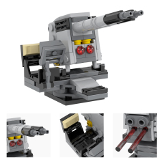 MOC2300 Lego star wars Republic Anti Aircraft Turrets building War scene toys building blocks sets Toys for kids