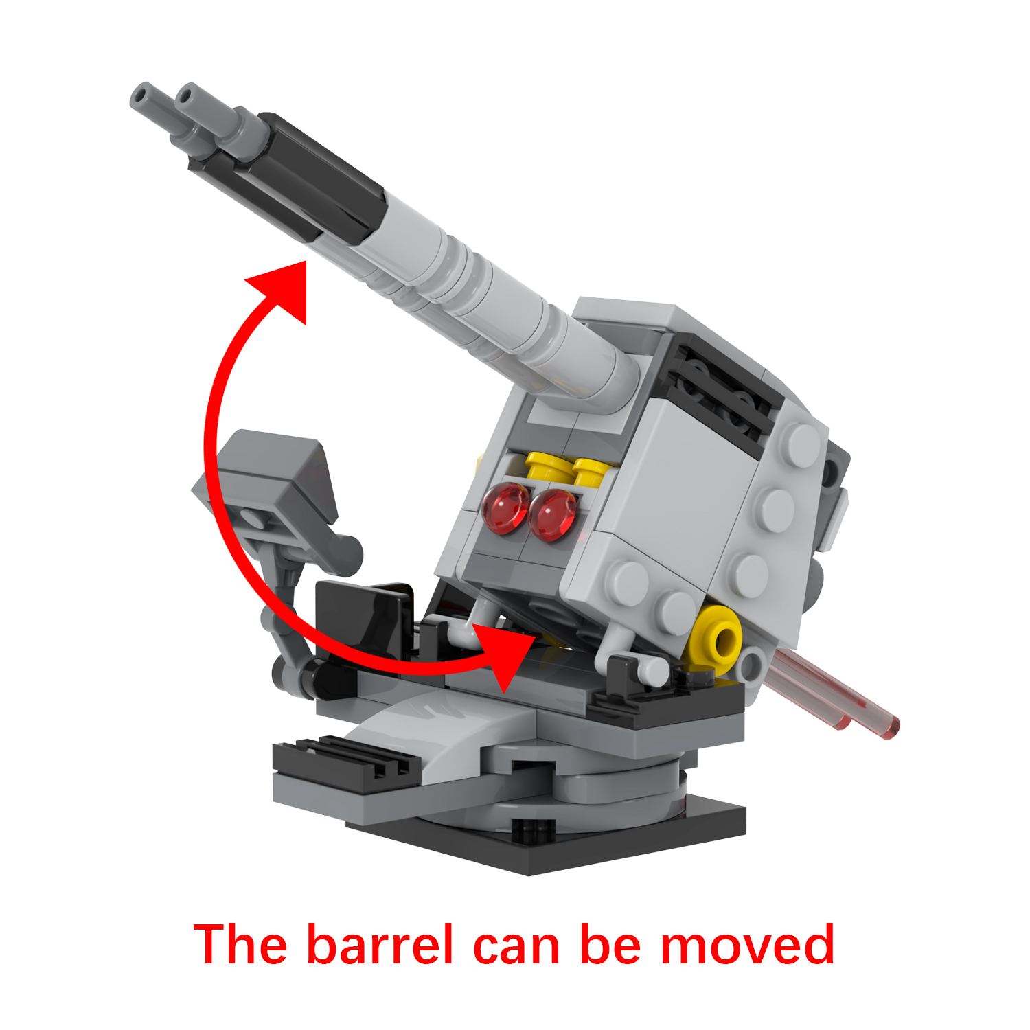 MOC2300 Lego star wars Republic Anti Aircraft Turrets building War scene toys building blocks sets Toys for kids